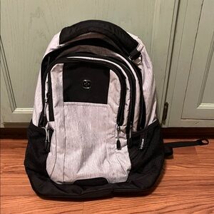 SwissGear Two-Tone Black and Gray Backpack